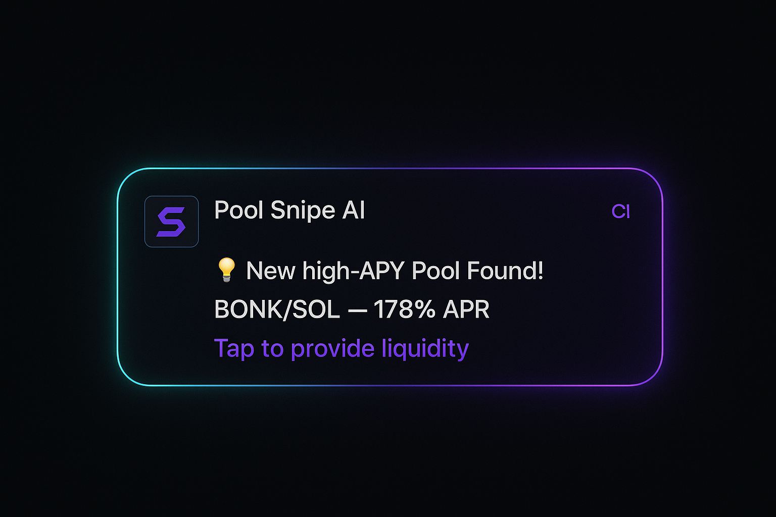 Real-Time Alert Mockup